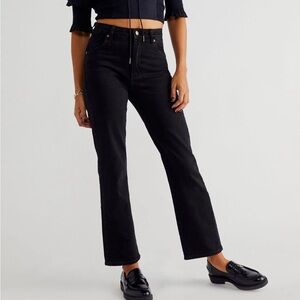 ROLLA’S Original Straight Jean - Black - Size 27